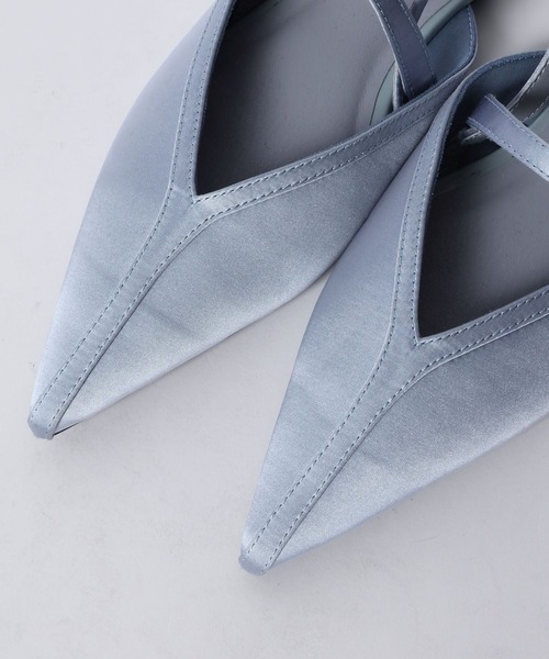 eL（エル）の「【eL】Satin Flat Mules/670003（サンダル・レディース・ブルー系その他/ブラック・MEDIUM/LARGE）」の14枚目の写真