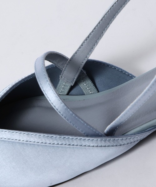 eL（エル）の「【eL】Satin Flat Mules/670003（サンダル・レディース・ブルー系その他/ブラック・MEDIUM/LARGE）」の15枚目の写真