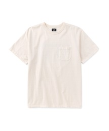 CALEE | GARMENT DYE GIRLS LOGO POCKET TEE <NATURALLY PAINT DESIGN>(Tシャツ/カットソー)