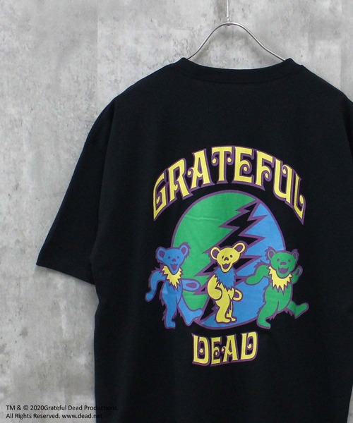 Outfitter lab（アウトフィッターラボ）の「GRATEFULDEAD オーバーサイズ半袖Tシャツ グレイトフルデッド（Tシャツ/カットソー・メンズ・ホワイト系その他/オレンジ/チャコール/ホワイト系その他2/ダークグリーン/ベージュ/ブラック系その他/オフホワイト/グレー系その他3/グレー系その他2/ホワイト系その他3/ベージュ系その他/グリーン系その他/パープル/ネイビー/ブラック・XL/M/L）」の5枚目の写真
