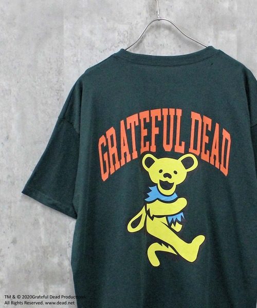 Outfitter lab（アウトフィッターラボ）の「GRATEFULDEAD オーバーサイズ半袖Tシャツ グレイトフルデッド（Tシャツ/カットソー・メンズ・ホワイト系その他/オレンジ/チャコール/ホワイト系その他2/ダークグリーン/ベージュ/ブラック系その他/オフホワイト/グレー系その他3/グレー系その他2/ホワイト系その他3/ベージュ系その他/グリーン系その他/パープル/ネイビー/ブラック・XL/M/L）」の12枚目の写真