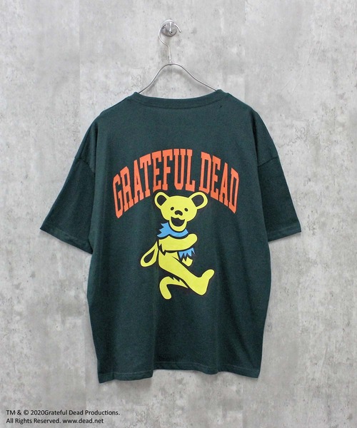 Outfitter lab（アウトフィッターラボ）の「GRATEFULDEAD オーバーサイズ半袖Tシャツ グレイトフルデッド（Tシャツ/カットソー・メンズ・ホワイト系その他/オレンジ/チャコール/ホワイト系その他2/ダークグリーン/ベージュ/ブラック系その他/オフホワイト/グレー系その他3/グレー系その他2/ホワイト系その他3/ベージュ系その他/グリーン系その他/パープル/ネイビー/ブラック・XL/M/L）」の21枚目の写真