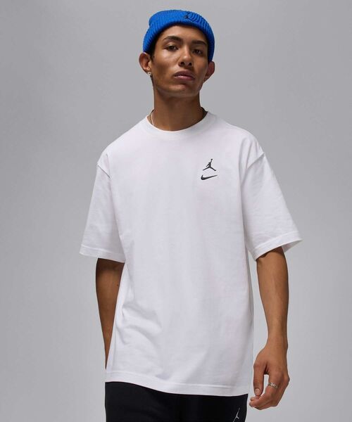 JORDAN BRAND(ジョーダンブランド)の「ジョーダン ブルックリン メンズ Tシャツ / Jordan Brooklyn Men's T-Shirt II2337-100 White(Tシャツ/カットソー・メンズ・ホワイト・L/2XL/XL/S/M)」の2枚目の写真