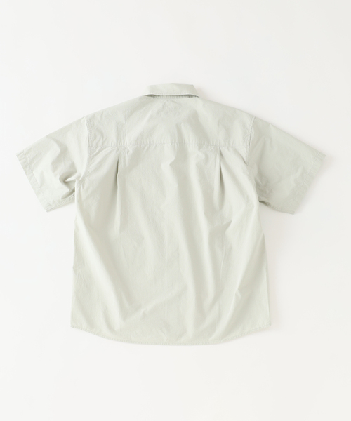 JOURNAL STANDARD relume(ジャーナルスタンダード レリューム)の「JAMES FABRIC / ジェームスファブリック コットンブロード 半袖シャツ(シャツ/ブラウス・メンズ・ライトグレー/ブラウン/イエロー・LARGE/MEDIUM)」の15枚目の写真