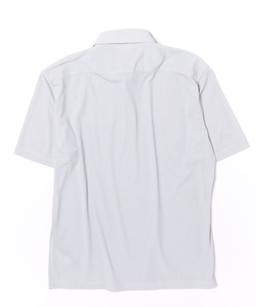 TOKYO SHIRTS(トウキョウシャツ)の「ビズポロ コンフォートドライ 半袖ポロシャツ(ポロシャツ・メンズ・グレー・S/M/L/LL/XL)」の8枚目の写真