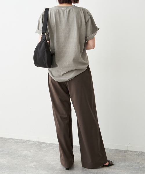 Spick & Span（スピックアンドスパン）の「《追加2》ドライストレッチイージーパンツ（スラックス・レディース・ブラック/ベージュ/ブラウン・38/36/34/40）」の13枚目の写真