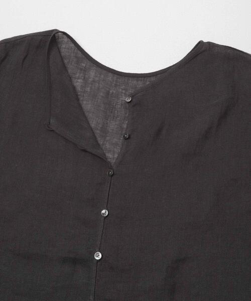 URBAN RESEARCH DOORS(アーバンリサーチドアーズ)の「Linen Mesh 2way Blouse(シャツ/ブラウス・レディース・オフホワイト/ブラック・FREE)」の9枚目の写真