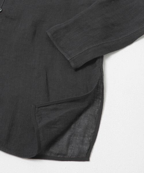 URBAN RESEARCH DOORS(アーバンリサーチドアーズ)の「Linen Mesh 2way Blouse(シャツ/ブラウス・レディース・オフホワイト/ブラック・FREE)」の10枚目の写真