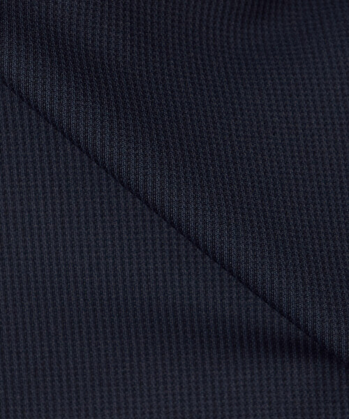 COMME CA MEN(コムサメン)の「千鳥ジャージー 七分袖カジュアルシャツ(シャツ/ブラウス・メンズ・ブラック/ネイビー・L/M/S)」の20枚目の写真