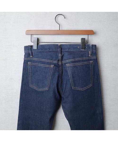 MINEDENIM（マインデニム）の「【PH1】【MINEDENIM/マインデニム】STANDARD SLIM STR 5POCKET PANTS 1708-1012-81（デニムパンツ・レディース・インディゴブルー・25inch）」の2枚目の写真