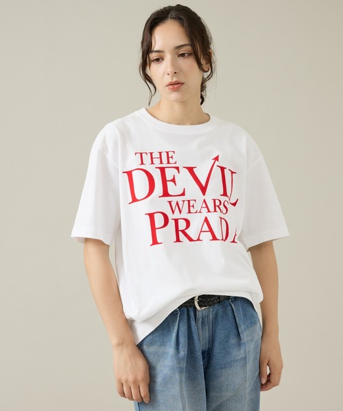 JACKSON MATISSE(ジャクソンマティス)の「【JACKSON MATISSE/ジャクソンマティス】 The Devil Wears Prada/プラダを着た悪魔Tシャツシリーズ/MOVIE Tシャツ/ユニセックス(Tシャツ/カットソー・メンズ・ホワイト系その他2/レッド/ホワイト系その他3/ホワイト系その他/ブラック・XL/L/M)」の7枚目の写真