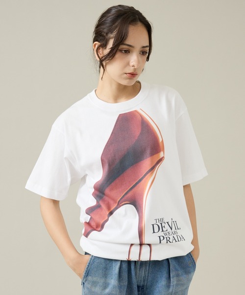 JACKSON MATISSE(ジャクソンマティス)の「【JACKSON MATISSE/ジャクソンマティス】 The Devil Wears Prada/プラダを着た悪魔Tシャツシリーズ/MOVIE Tシャツ/ユニセックス(Tシャツ/カットソー・メンズ・ホワイト系その他2/レッド/ホワイト系その他3/ホワイト系その他/ブラック・XL/L/M)」の21枚目の写真