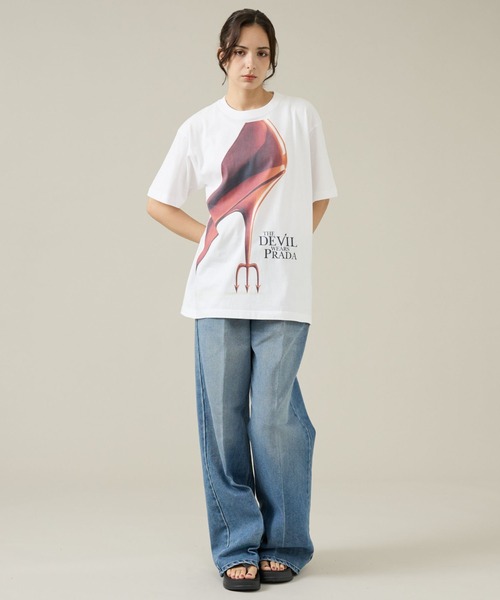 JACKSON MATISSE(ジャクソンマティス)の「【JACKSON MATISSE/ジャクソンマティス】 The Devil Wears Prada/プラダを着た悪魔Tシャツシリーズ/MOVIE Tシャツ/ユニセックス(Tシャツ/カットソー・メンズ・ホワイト系その他2/レッド/ホワイト系その他3/ホワイト系その他/ブラック・XL/L/M)」の22枚目の写真