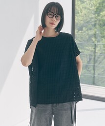 シアー レイヤード Tシャツ