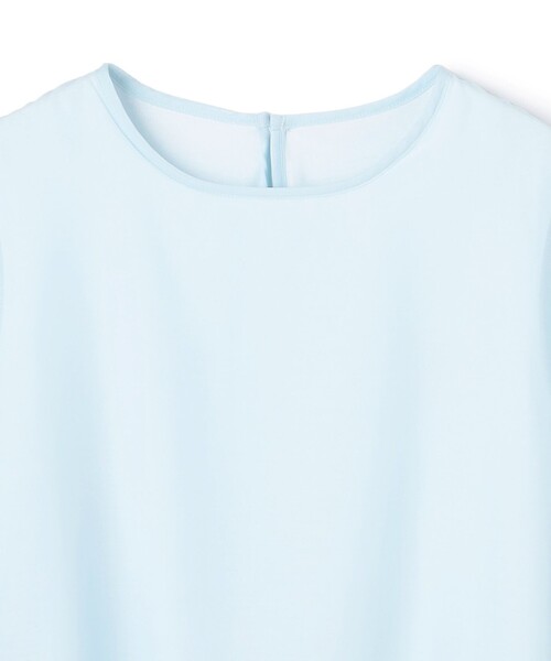 UNFILO(アンフィーロ)の「シアー レイヤード Tシャツ(Tシャツ/カットソー・レディース・ホワイト系/ブラック系1/スカイブルー系/ダークブラウン系・X-LARGE)」の17枚目の写真
