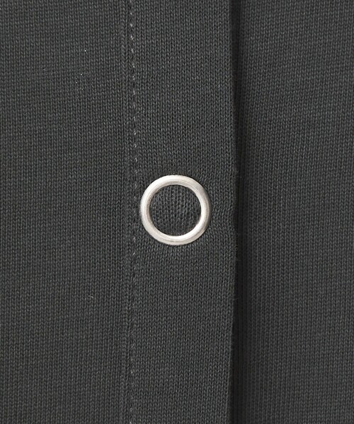 green label relaxing(グリーンレーベルリラクシング)の「【WEB限定】<at ease>ヘンリーネック カットソー ワンピース(ワンピース・レディース・ダークグレー/モカ・FREE)」の18枚目の写真