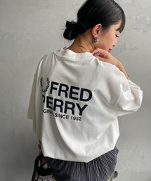 FRED PERRY/フレッドペリー] 別注 ツインティップライン ワンポイント