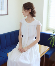 Pleated Scarf Blouse