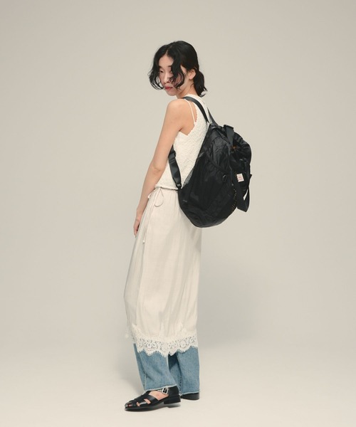 eL(エル)の「【eL】Lace Midi Skirt/878283(スカート・レディース・ブラック/オフホワイト・FREE)」の5枚目の写真