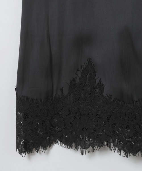 eL(エル)の「【eL】Lace Midi Skirt/878283(スカート・レディース・ブラック/オフホワイト・FREE)」の16枚目の写真