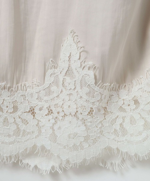 eL(エル)の「【eL】Lace Midi Skirt/878283(スカート・レディース・ブラック/オフホワイト・FREE)」の19枚目の写真