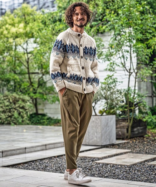 CAMBIO(カンビオ)の「mp15177-Brushed Slacks Fabric Tapered Pants スラックステーパードパンツ(A72526cmb)(スラックス・メンズ・ベージュ/ブラウン/ブラック/チャコール・S/M/L)」の19枚目の写真