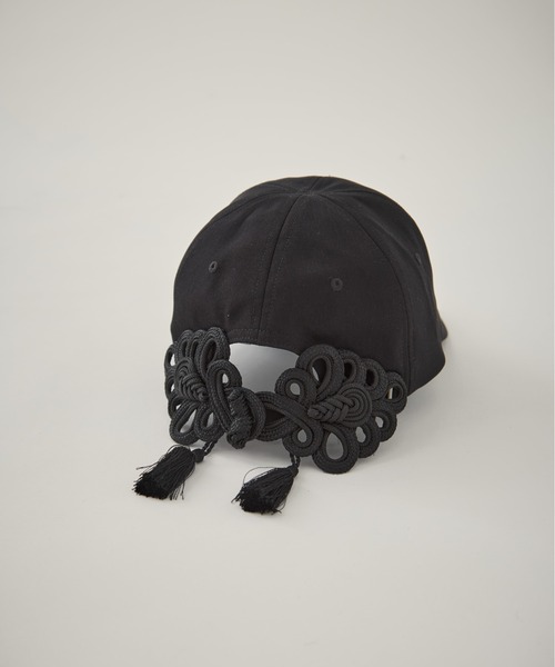 帽子 tanaka daisuke China ribbon cap tanakadaisuke/タナカダイスケ】《STUDIOUS別注》China ribbon cap