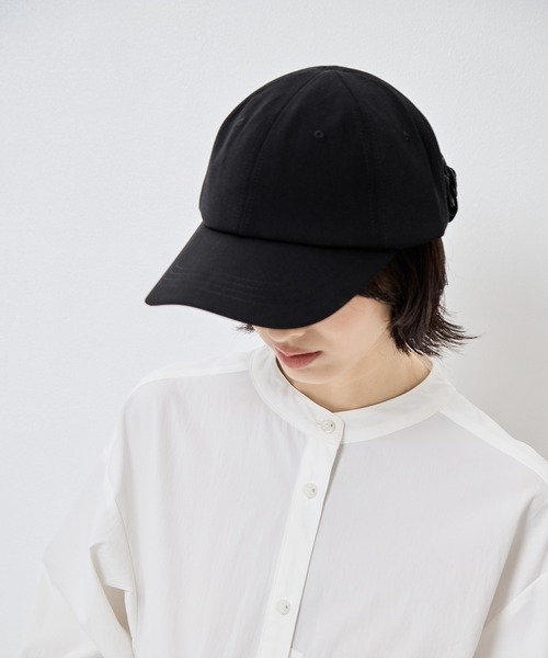 tanakadaisuke(タナカダイスケ)の「【tanakadaisuke/タナカダイスケ】《STUDIOUS別注》China ribbon cap/チャイナリボンキャップ(キャップ・レディース・ブラック・FREE)」の12枚目の写真