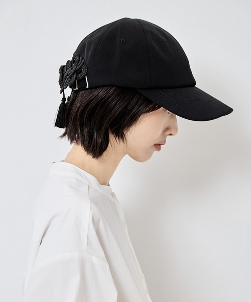 tanakadaisuke/タナカダイスケ】《STUDIOUS別注》China ribbon cap