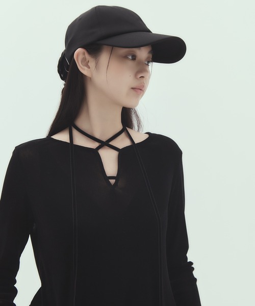 tanakadaisuke/タナカダイスケ】《STUDIOUS別注》China ribbon cap