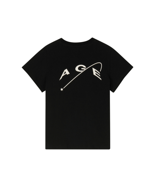 AGEOFPARAMOUNT(エイジオブパラマウント)の「エイジTシャツ(ブラック)(Tシャツ/カットソー・レディース・その他・OS)」の1枚目の写真