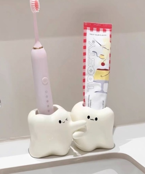 マスコット歯ブラシホルダー（バス/トイレグッズ）｜Made in I（メイド