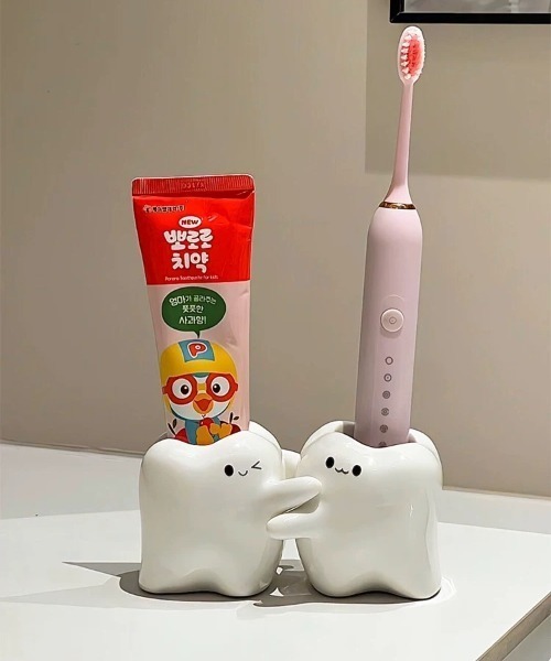 マスコット歯ブラシホルダー（バス/トイレグッズ）｜Made in I（メイド