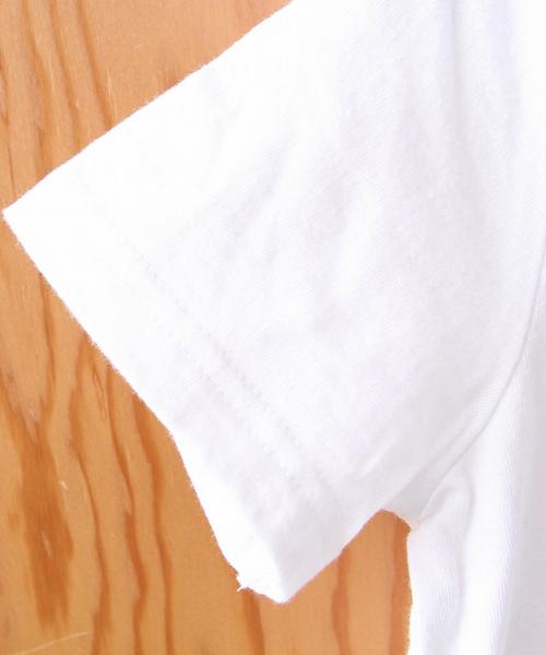 coen（コーエン）の「【coen kids】かぎ針編みコーエンベアTシャツ(100～150cm)（Tシャツ/カットソー・キッズ・ホワイト/グレー・110/100/130/120/150/140）」の5枚目の写真