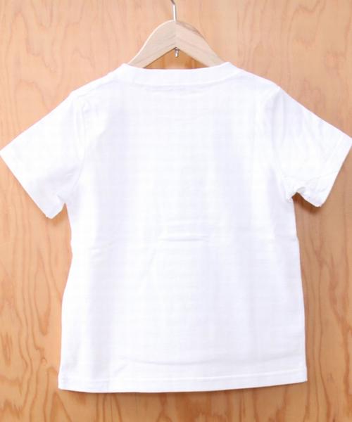 coen（コーエン）の「【coen kids】かぎ針編みコーエンベアTシャツ(100～150cm)（Tシャツ/カットソー・キッズ・ホワイト/グレー・110/100/130/120/150/140）」の9枚目の写真