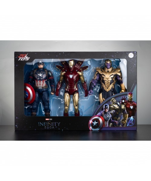総額14万円以上！アベンジャーズ　マーベル　コレクション　グッズ　まとめ　セット 14インチ マーベル フィギュア3体セット（フィギュア）｜トイザらス