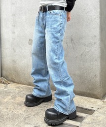 Essential flare jeans / エッセンシャルフレアデニムパンツ<着用動画あり>