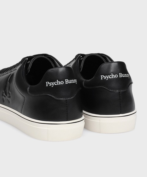 Psycho Bunny(サイコバニー)の「エンボスバニー レースアップスニーカー(スニーカー・メンズ・ホワイト/ブラック・X-LARGE/LARGE/MEDIUM)」の10枚目の写真