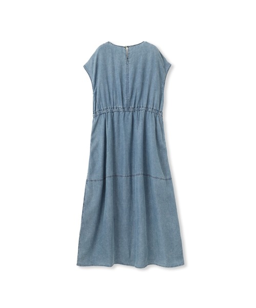 Droite lautreamont（ドロワットロートレアモン）の「Air DENIMワンピース（ワンピース・レディース・ブラック/ブルー・M）」の14枚目の写真