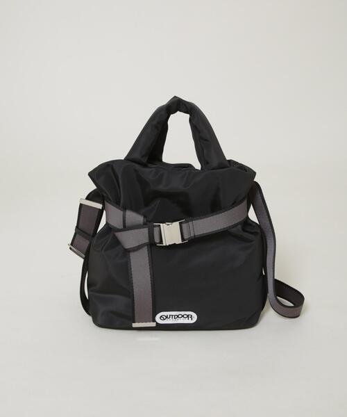 OUTDOOR PRODUCTS（アウトドアプロダクツ）の「WEB限定/OUTDOOR PRODUCTS/【別注】OUTDOOR PRODUCTS 2way Belt Tote[S]（トートバッグ・レディース・ブラウン/ベージュ/ブラック・F）」の4枚目の写真