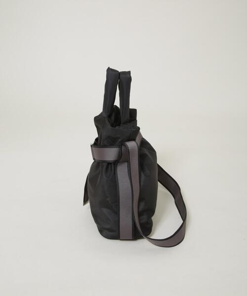 OUTDOOR PRODUCTS（アウトドアプロダクツ）の「WEB限定/OUTDOOR PRODUCTS/【別注】OUTDOOR PRODUCTS 2way Belt Tote[S]（トートバッグ・レディース・ブラウン/ベージュ/ブラック・F）」の5枚目の写真