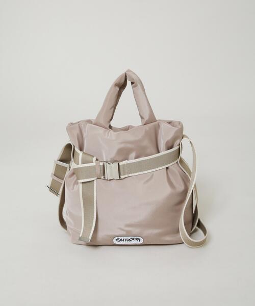 OUTDOOR PRODUCTS（アウトドアプロダクツ）の「WEB限定/OUTDOOR PRODUCTS/【別注】OUTDOOR PRODUCTS 2way Belt Tote[S]（トートバッグ・レディース・ブラウン/ベージュ/ブラック・F）」の12枚目の写真