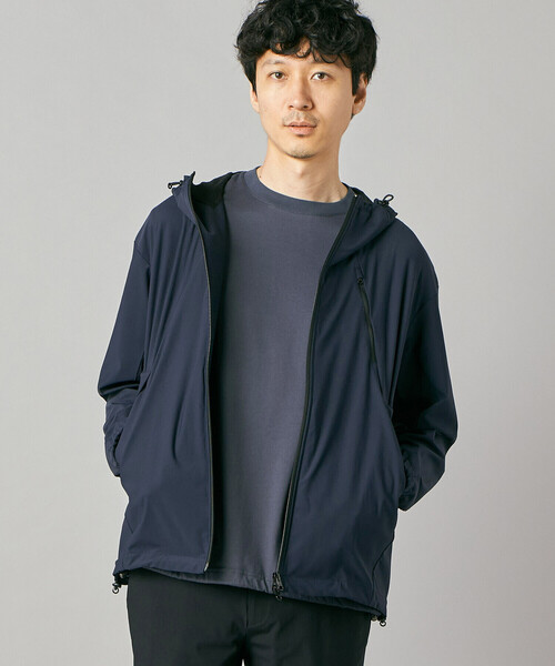 COMME CA MEN(コムサメン)の「【メリルハイテンション】【撥水】パーカ(パーカー・メンズ・ブラック/ネイビー・M/L)」の17枚目の写真