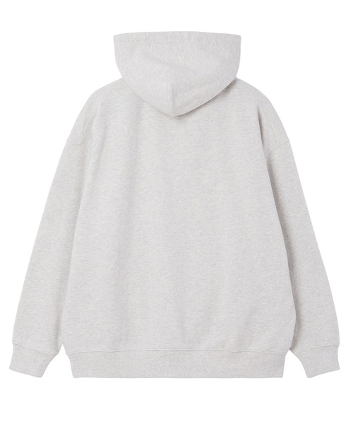 MILKFED.(ミルクフェド)の「STITCHED LOGO SWEAT HOODIE(パーカー・レディース・レッド/オートミール/チャコール・M/L)」の7枚目の写真