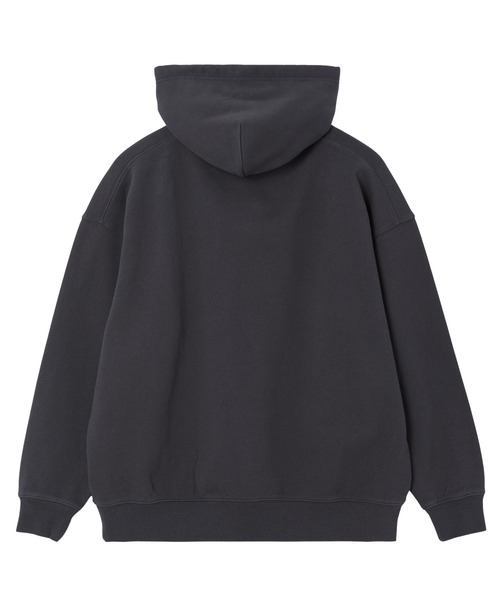 MILKFED.(ミルクフェド)の「STITCHED LOGO SWEAT HOODIE(パーカー・レディース・レッド/オートミール/チャコール・M/L)」の4枚目の写真