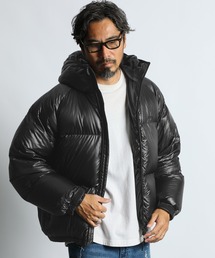 NANGA（ナンガ）の「NANGA×DUFFER SHINY HOODY DOWN JACKET:ナンガ別注 リップストップ シャイニー ダウンジャケット   フーデッド  ショート丈   650FP    軽量（ダウンジャケット/コート）」