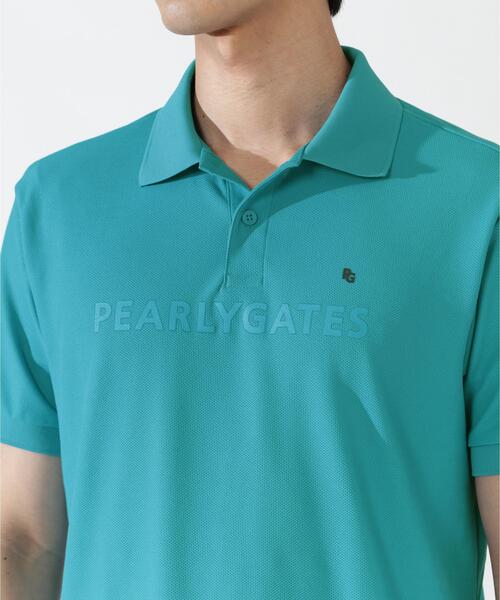 PEARLY GATES(パーリーゲイツ)の「【PEARLY GATES】PG is PG ポリエステルベアハニカム半袖ポロシャツ(ポロシャツ・メンズ・ブルー/ホワイト/ネイビー・SMALL/X-LARGE/MEDIUM/XX-LARGE/LARGE)」の5枚目の写真