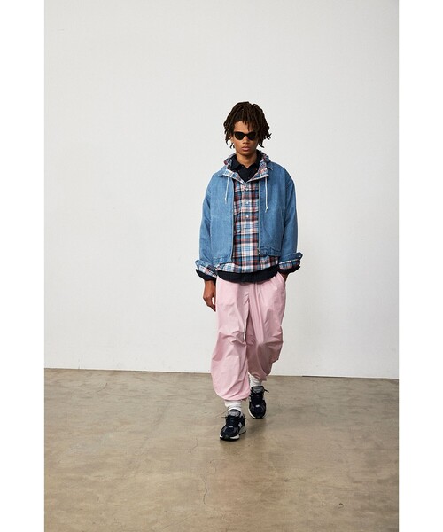 BEAMS(ビームス)の「テック 2WAY イージーパンツ(その他パンツ・メンズ・チャコールグレー/ブラック/ピンク・S/M/L/XL)」の15枚目の写真
