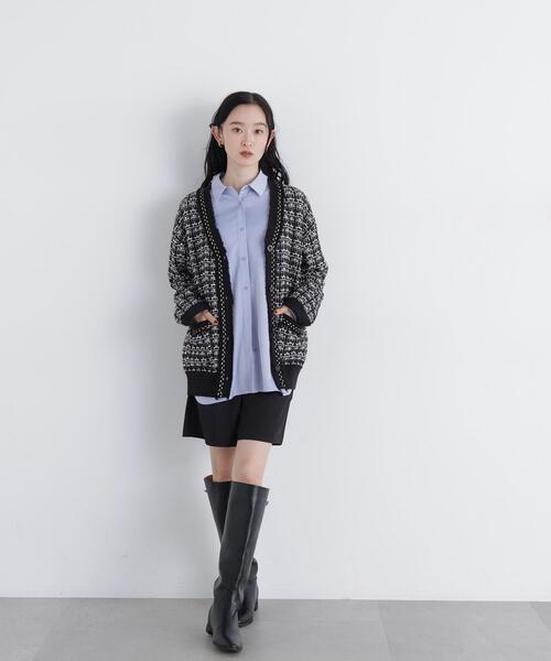 NATURAL BEAUTY BASIC（ナチュラルビューティーベーシック）の「マリンディテールショートパンツ（その他パンツ・レディース・ブラック/ブラウン・SMALL/MEDIUM）」の15枚目の写真