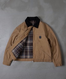kutir(�N�e�B�[��)��CHECK LINING DUCK SHORT BLOUSON�^�`�F�b�N���C�j���O�_�b�N�V���[�g�u���]��(�u���]��)